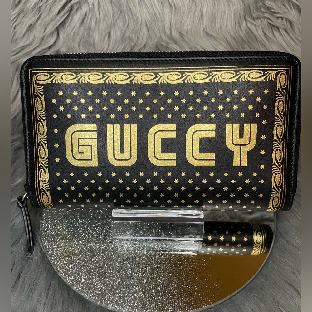 EUC Authentic GUCCI x SEGA Oversized Wallet